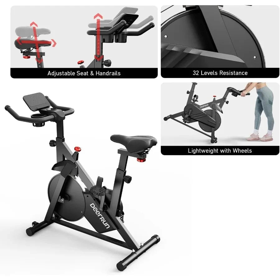 Exercise Bike, Indoor Cycling Ohberri