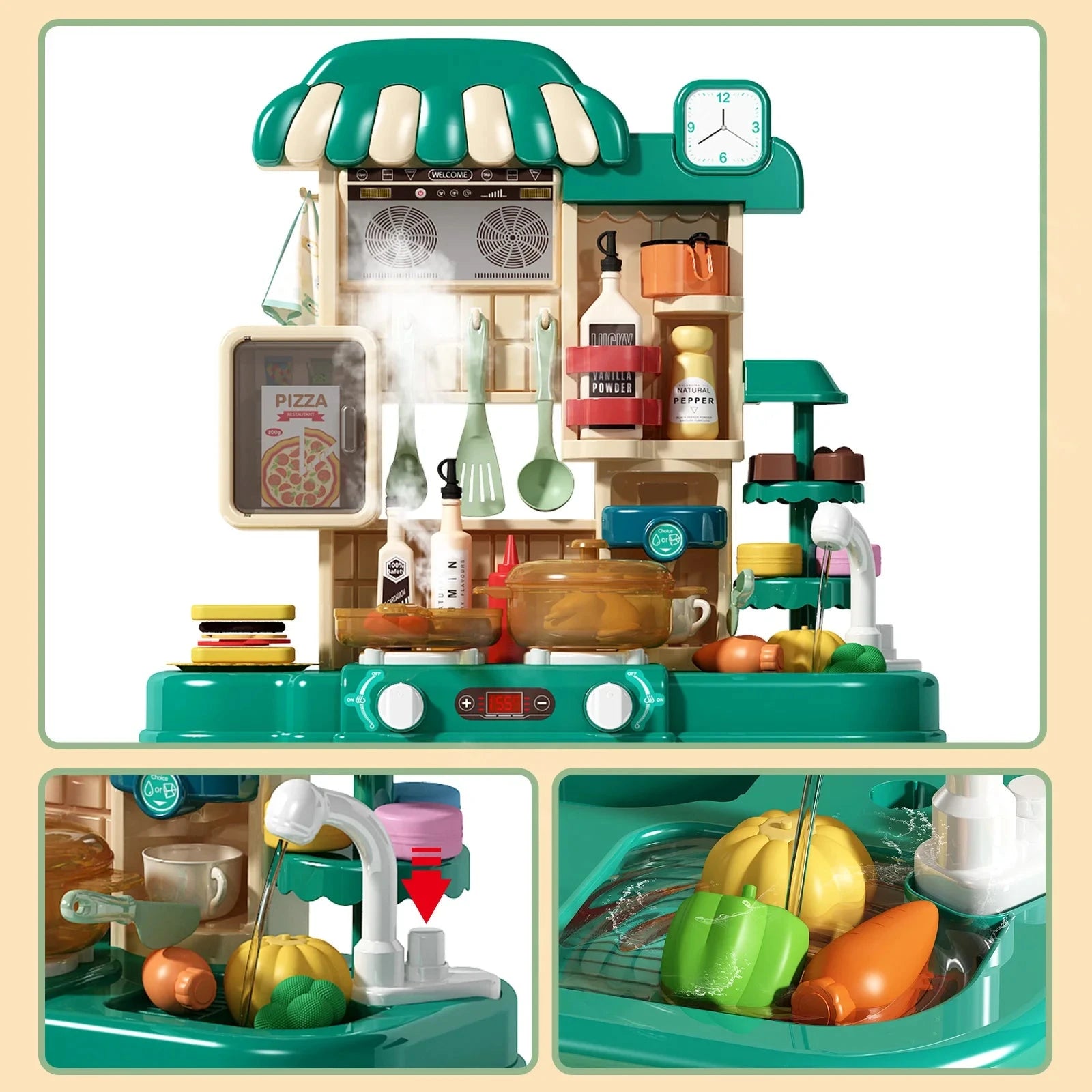 Children play every kitchen toy set Ohberri
