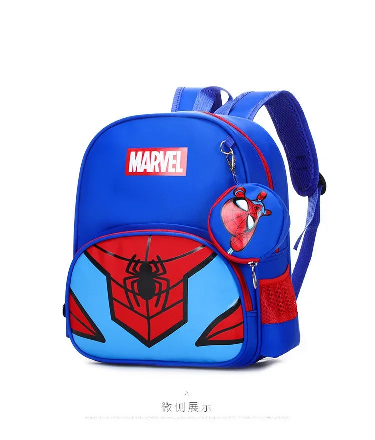 New Children School Bag Boys Girls Spider Man Cartoon Kindergarten Schoolbags Kids Orthopedic Backpacks 4-13 Year - Ohberri
