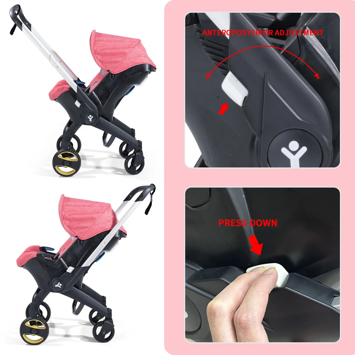 two-way baby stroller - Ohberri
