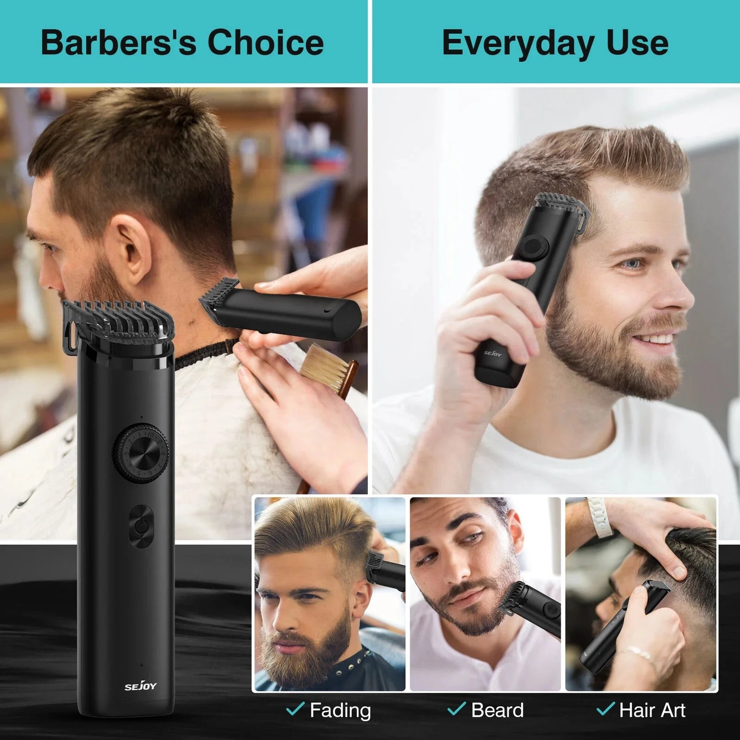 Professional Hair Clippers for Men Trimmers Set Ohberri