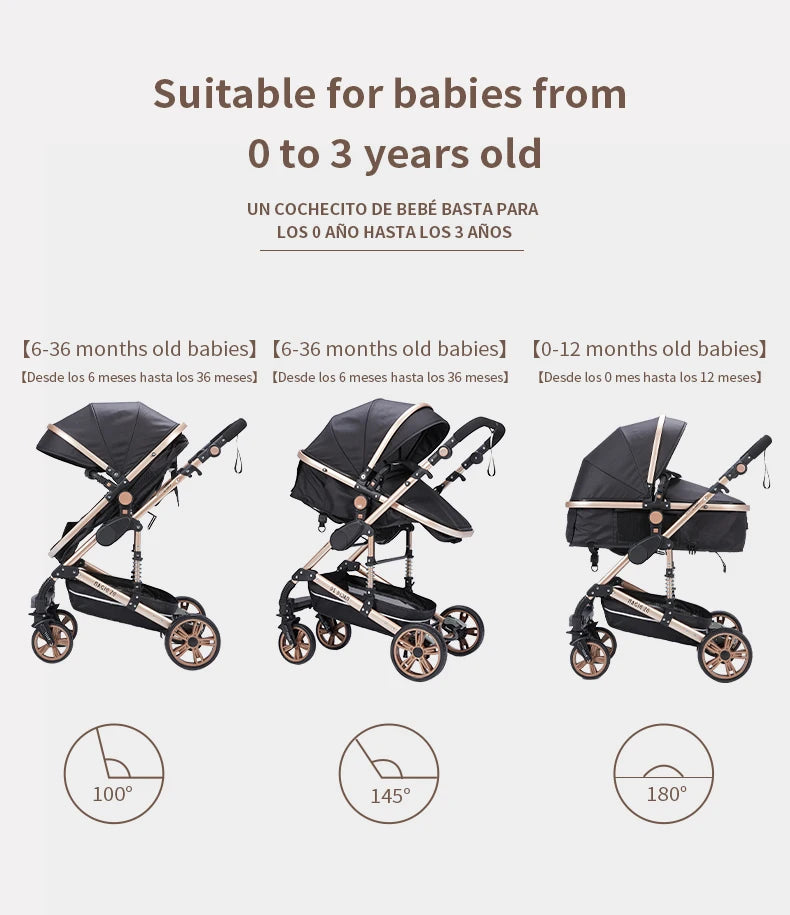 3 in 1 baby  stroller - Ohberri