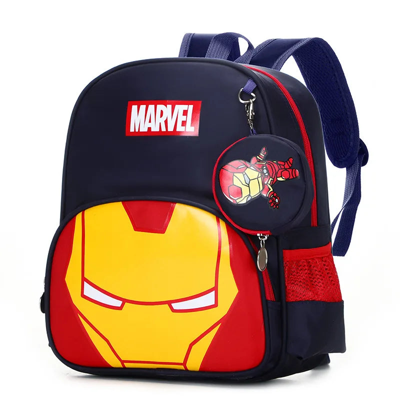 New Children School Bag Boys Girls Spider Man Cartoon Kindergarten Schoolbags Kids Orthopedic Backpacks 4-13 Year - Ohberri