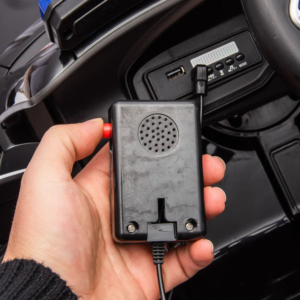 Licensed Dodge Charger,12v Kids ride on police car W/ Remote Control Ohberri