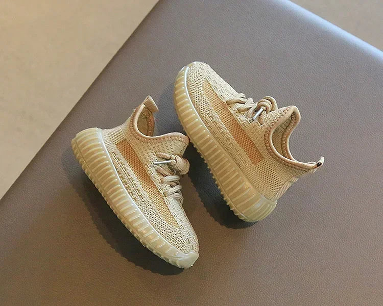 Casual Breathable Soft Bottom Kids Tennis Shoes Ohberri