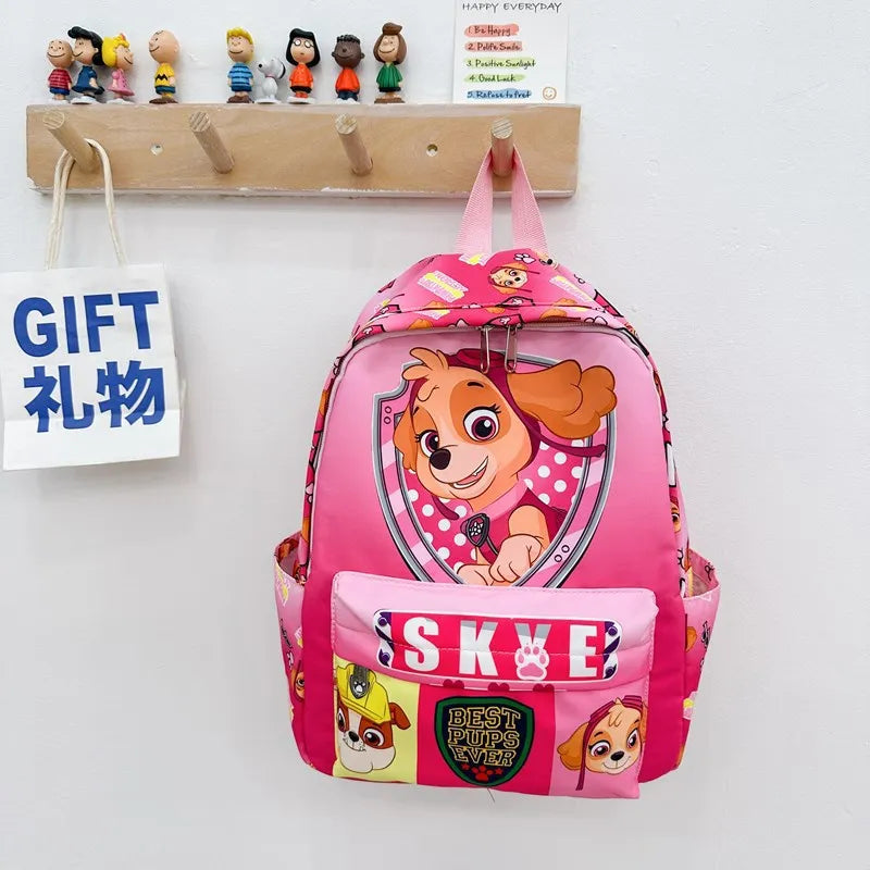 Original PAW Patrol Children School Bag Cute Dogs Fashion Boy Girl Backpack Kids Kindergarten Backpacks Chase Skye Baby Gift - Ohberri