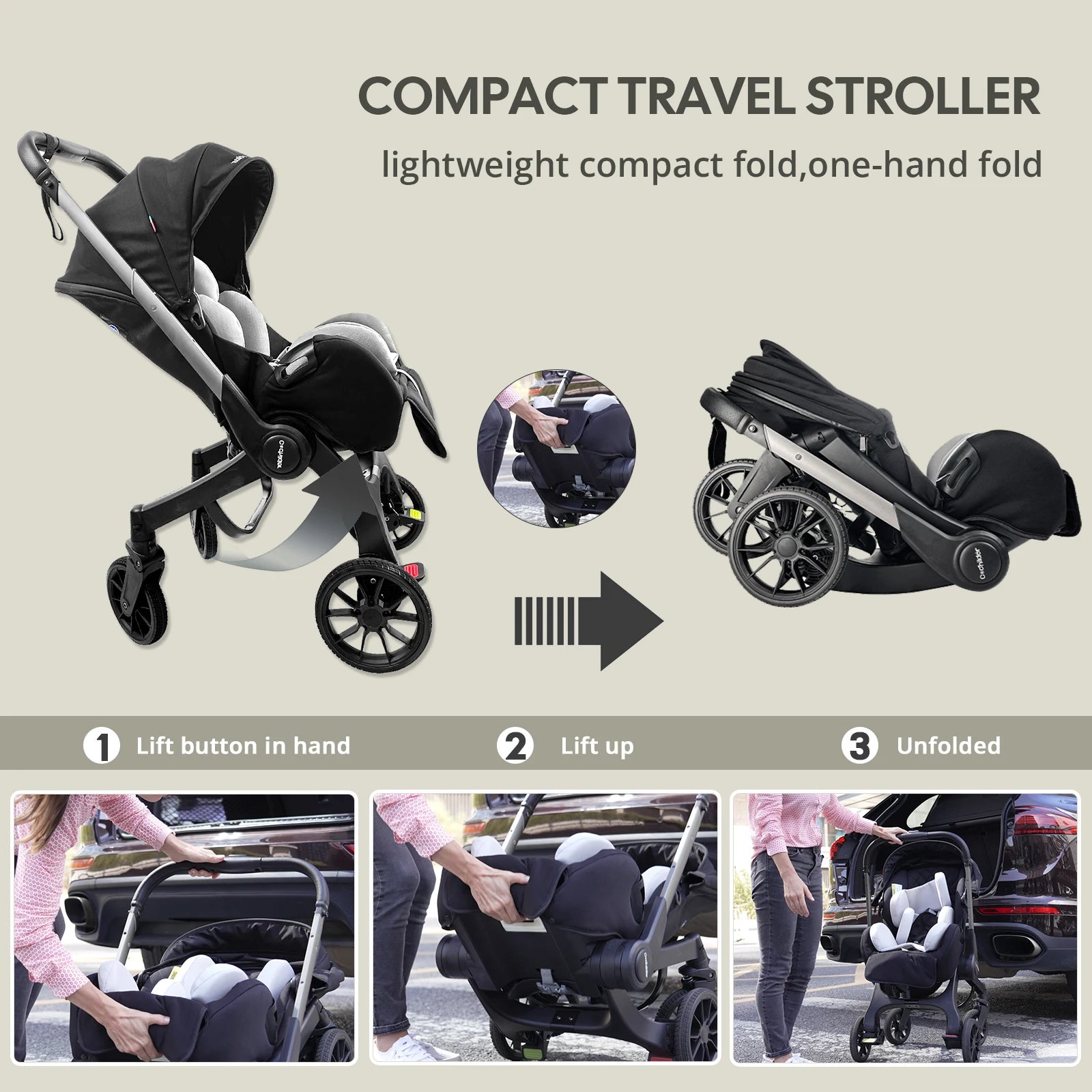 Baby stroller - Ohberri