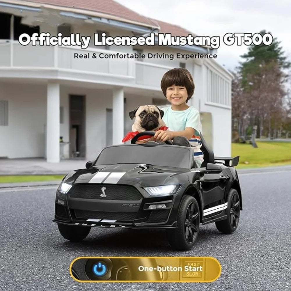 Ride On Kids Car With Remote Controls 12V Battery Powered Electric Single Seat Bluetooth - Ohberri