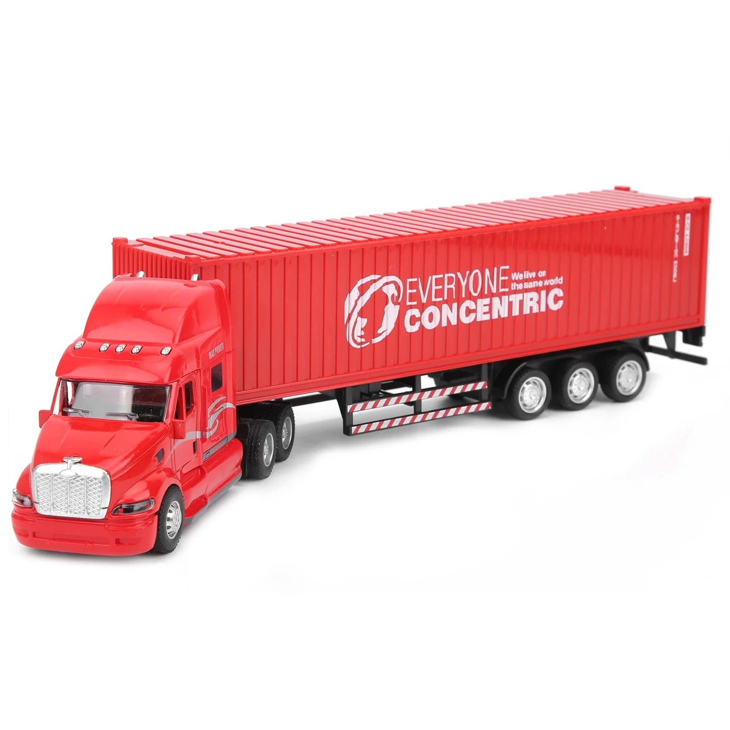 Alloy Simulation Container Car Model Ohberri