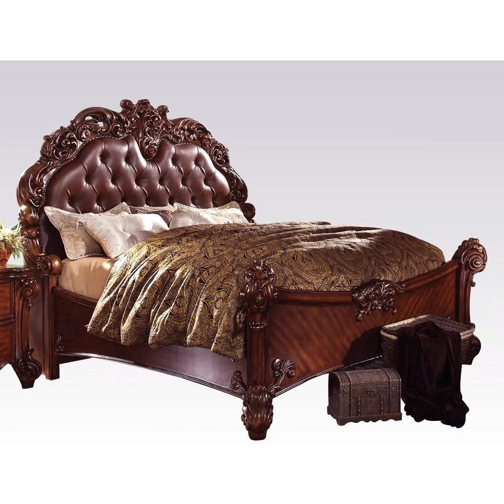 King Bed, Nightstand, Dresser and Mirror - Ohberri
