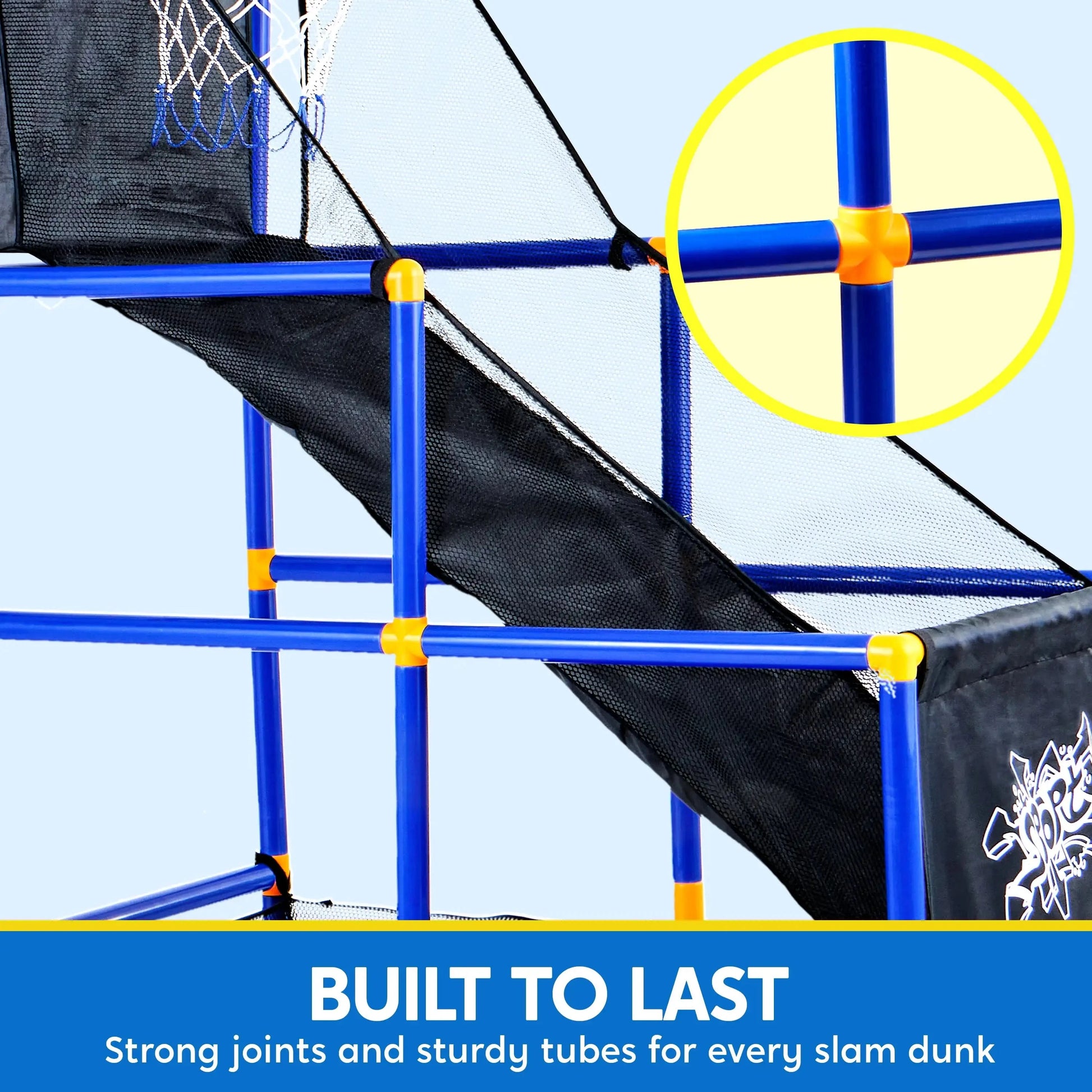 LED Scoring Arcade Basketball Game with 4 Balls Adjustable Height 44"-55"Basketball Stand Ohberri