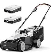 Cordless Lawn Mower 13 Inch, U20 Handy+ 20V Electric Lawn Mowers for Garden, Yard and Farm, 5 Heights Adjustment, Light Weight,4 - Ohberri