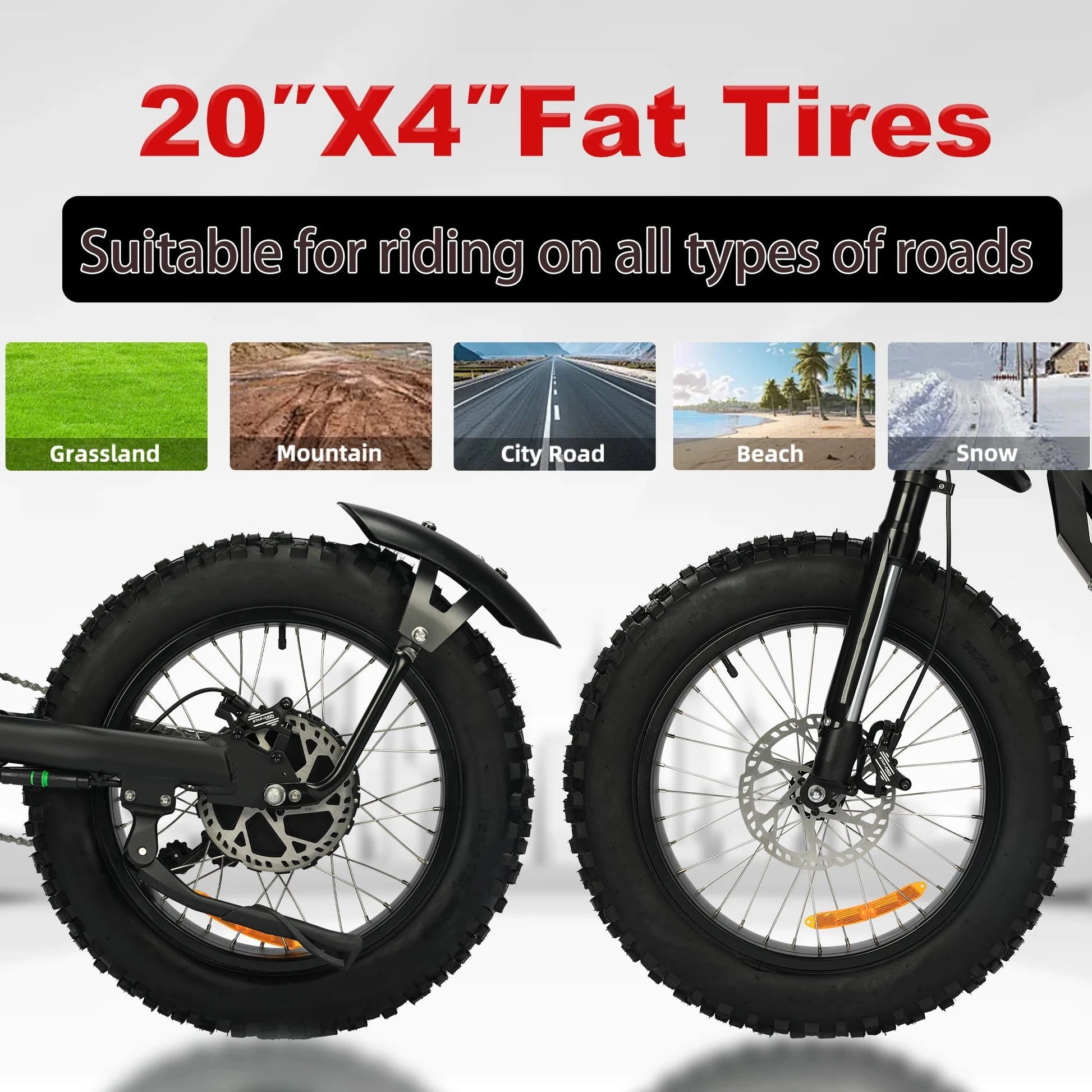 Electric Mountain Bike for Adults, 3000W E-bike , 45 MPH & 60 Miles Range Ohberri