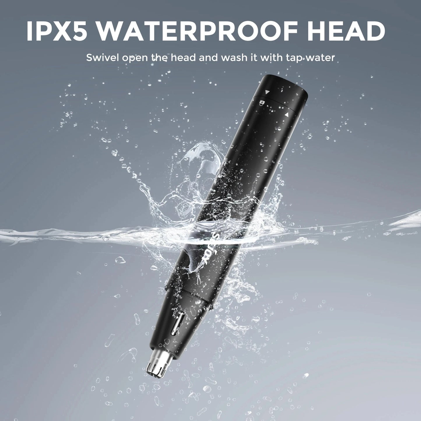 2-IN-1 Nose Hair Trimmer Men Women Ear Hair Trimmer Small Electric Trimmer Ohberri