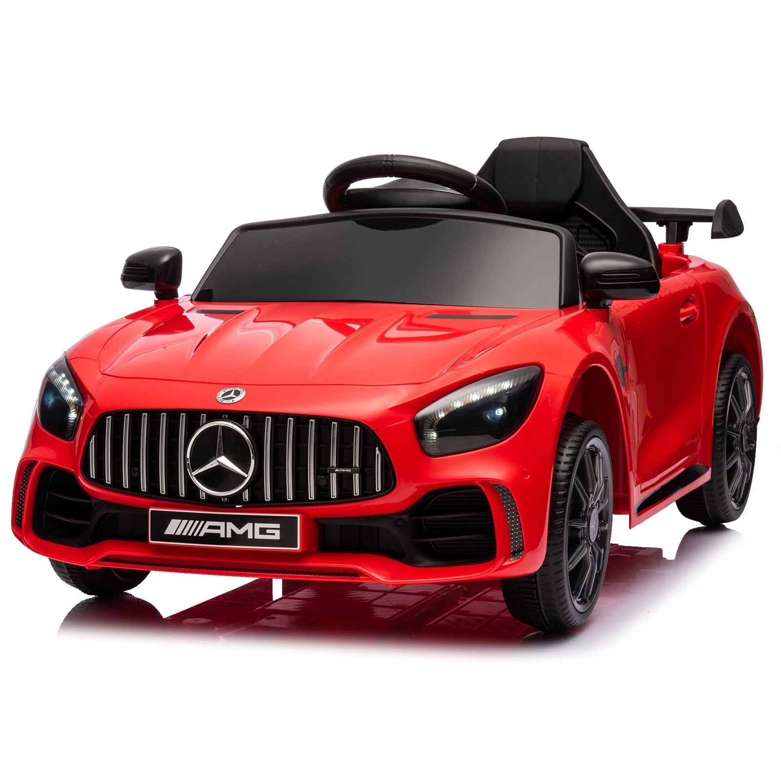 Dual Drive 12V 4.5Ah with 2.4G Remote Control Mercedes-Benz Sports Car Red Ohberri