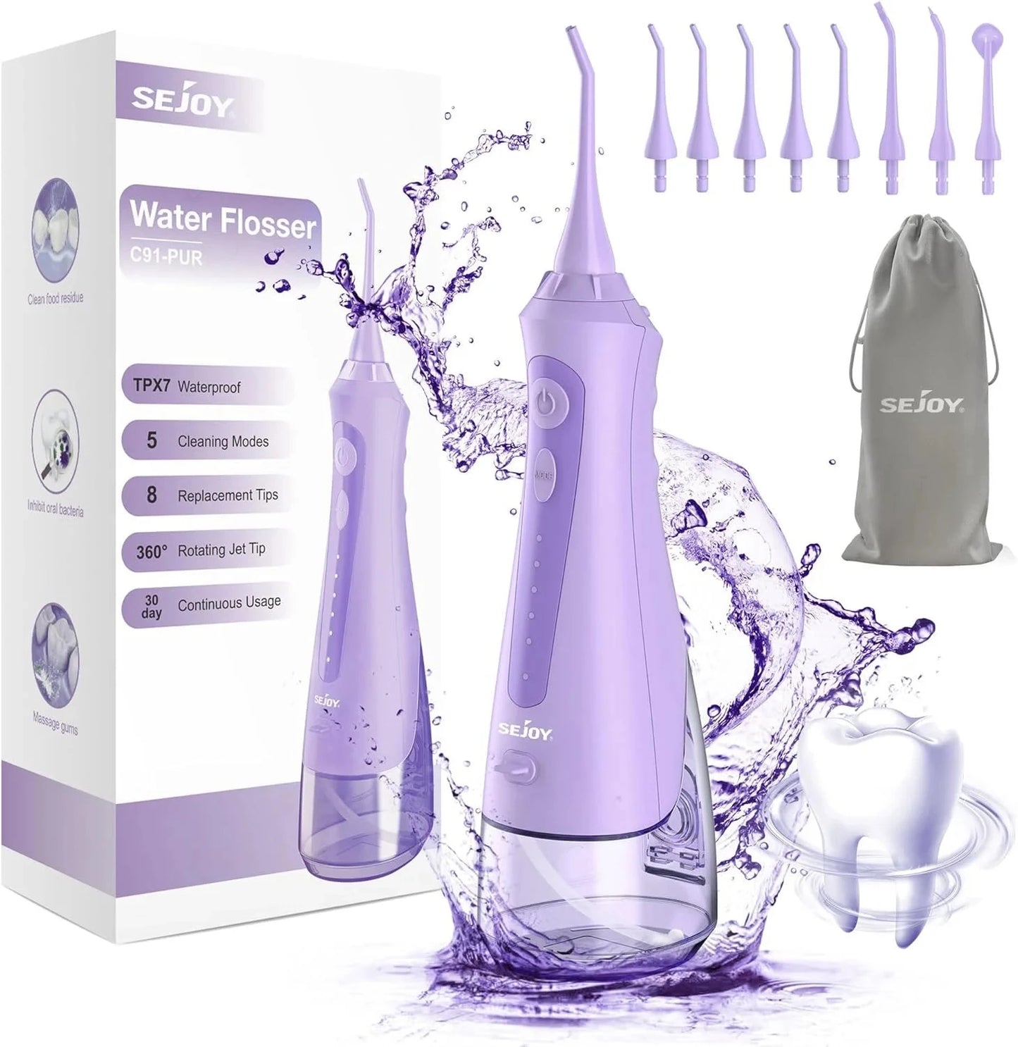 Water Flossers for Teeth Dental Oral Irrigator Ohberri