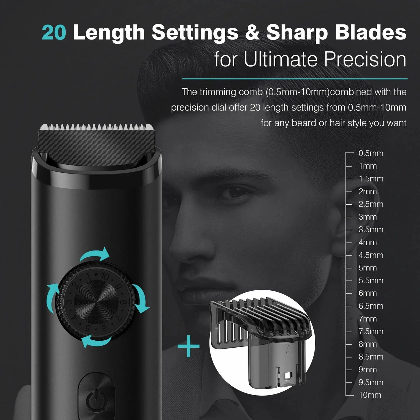 Professional Hair Clippers for Men Trimmers Set Ohberri