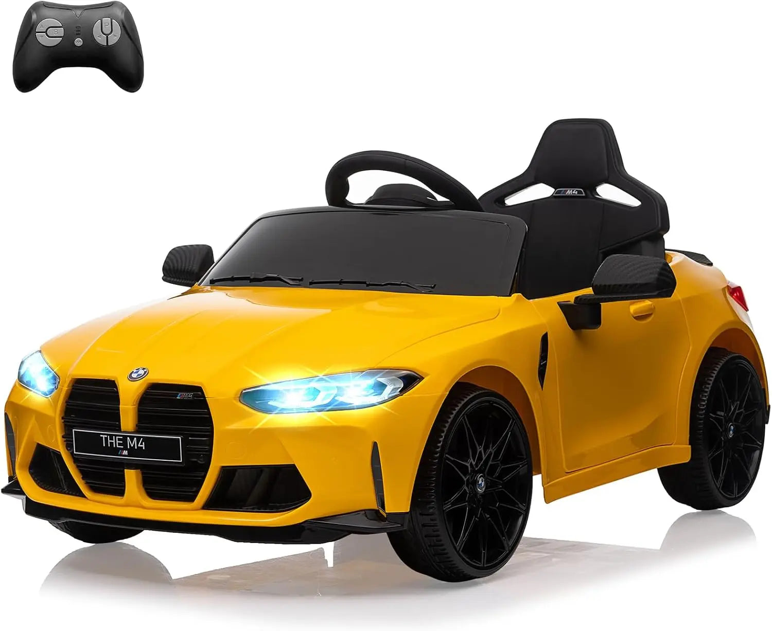12V Ride On Car for Kids,Licensed M4 Battery Powered Vehicle Car With Remote Control - Ohberri