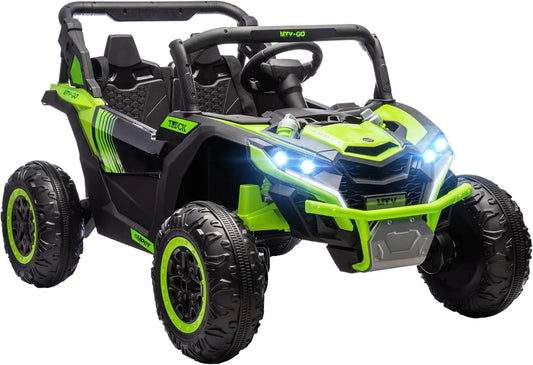 2 Seater Ride on UTV, 24V 7AH Kids Electric Car Ohberri