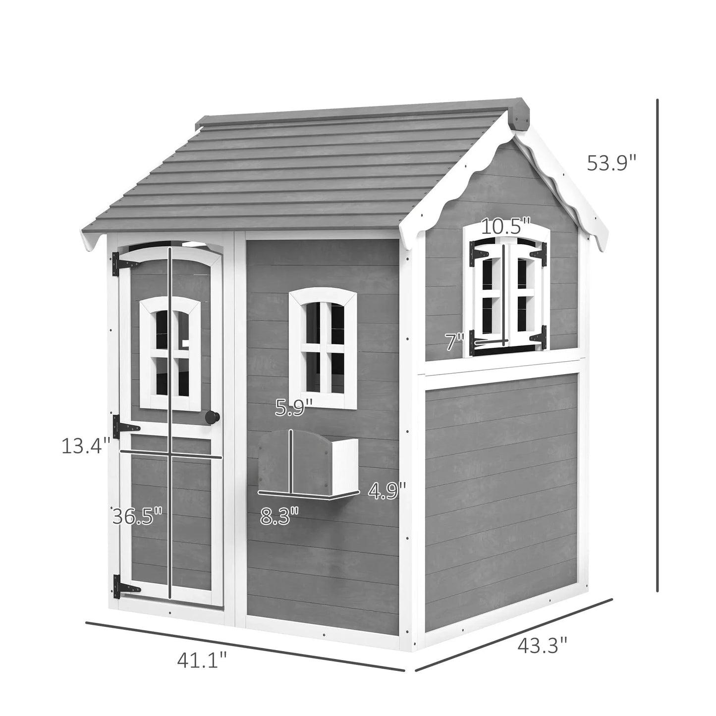 Playhouse for Kids, Outdoor Wooden Ohberri