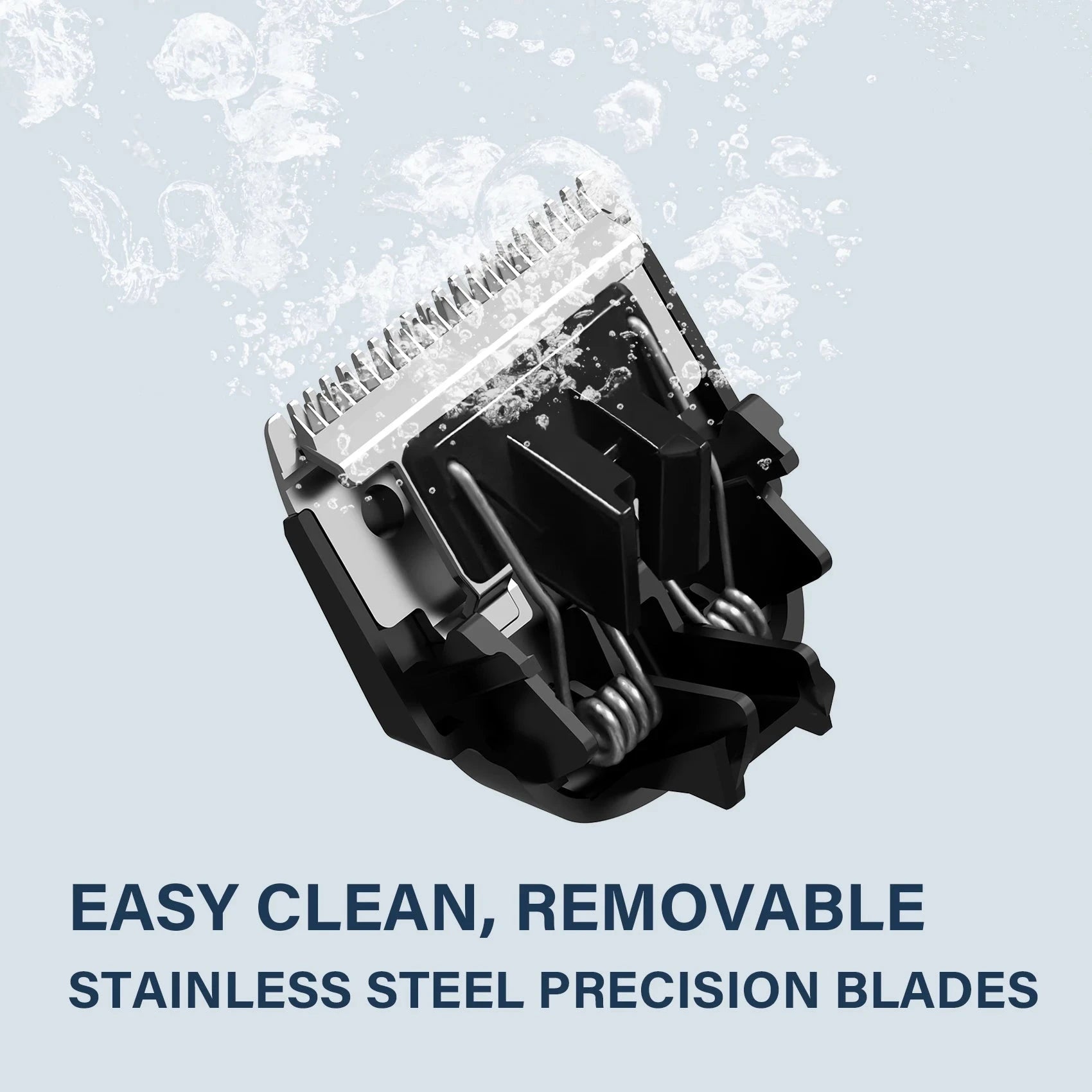 Professional Electric Hair Clippers with Lock Portable Men's Cordless Beard Trimmer Ohberri