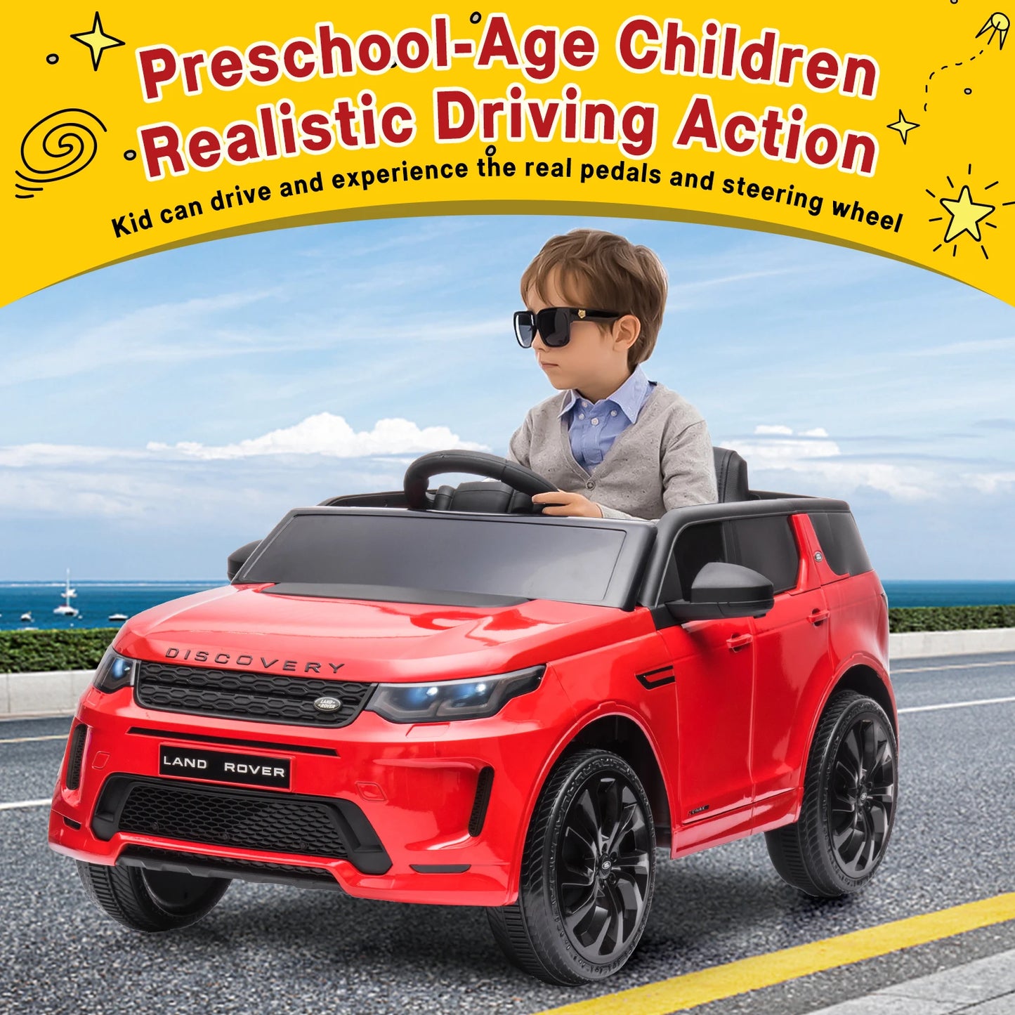 12V Power Battery Electric Vehicles w/Parent Remote Control, MP3 Player - Ohberri
