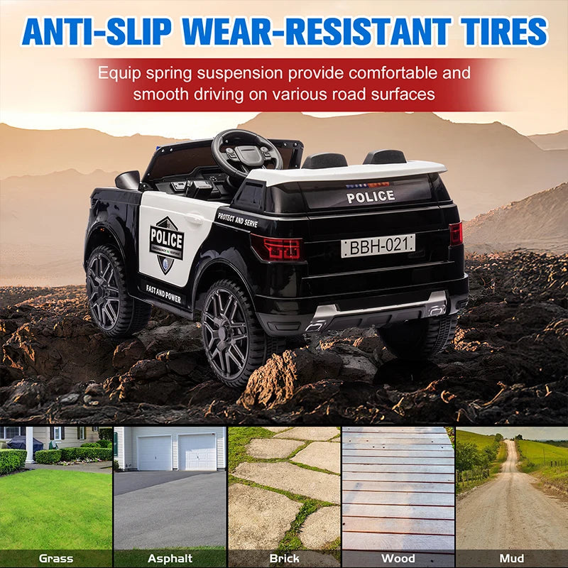 Kids Ride On Car 12V Battery Powered Electric Vehicle Power Wheel Ohberri