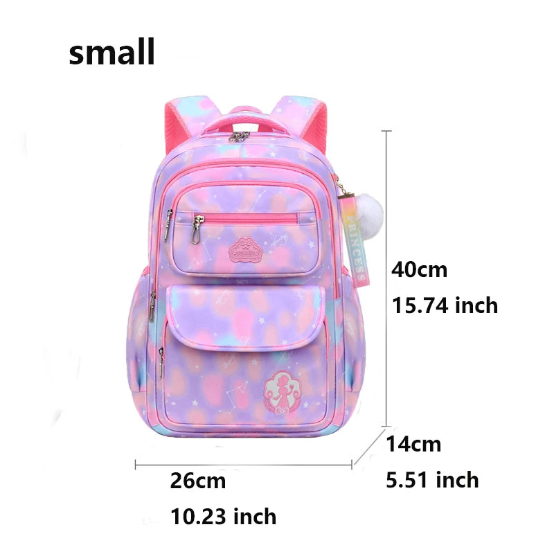 Children Girl Backpack School Bag Pink For Kid Child Teenage Schoolbag Primary Kawaii Cute Waterproof - Ohberri