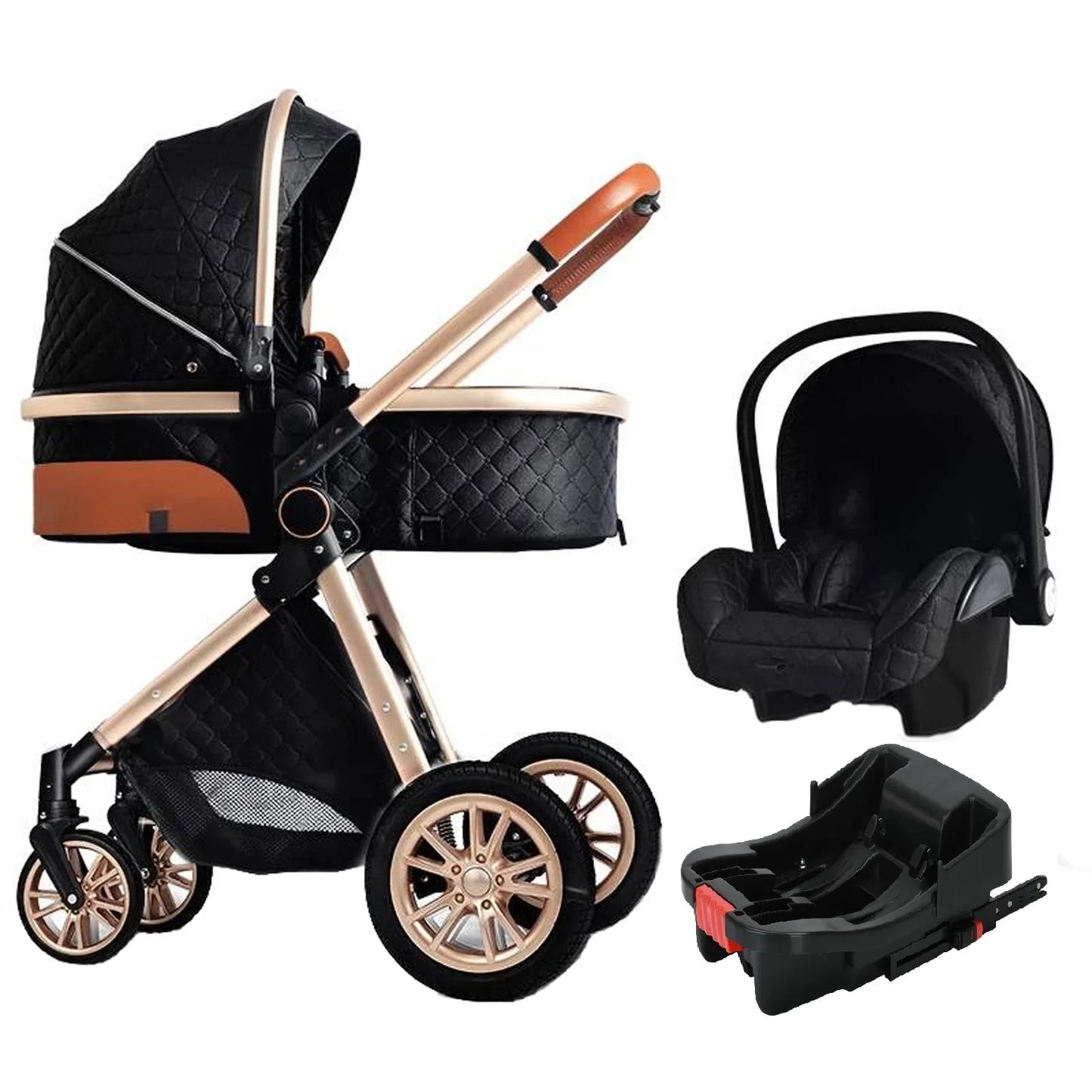 3 in 1 Baby Stroller - Ohberri