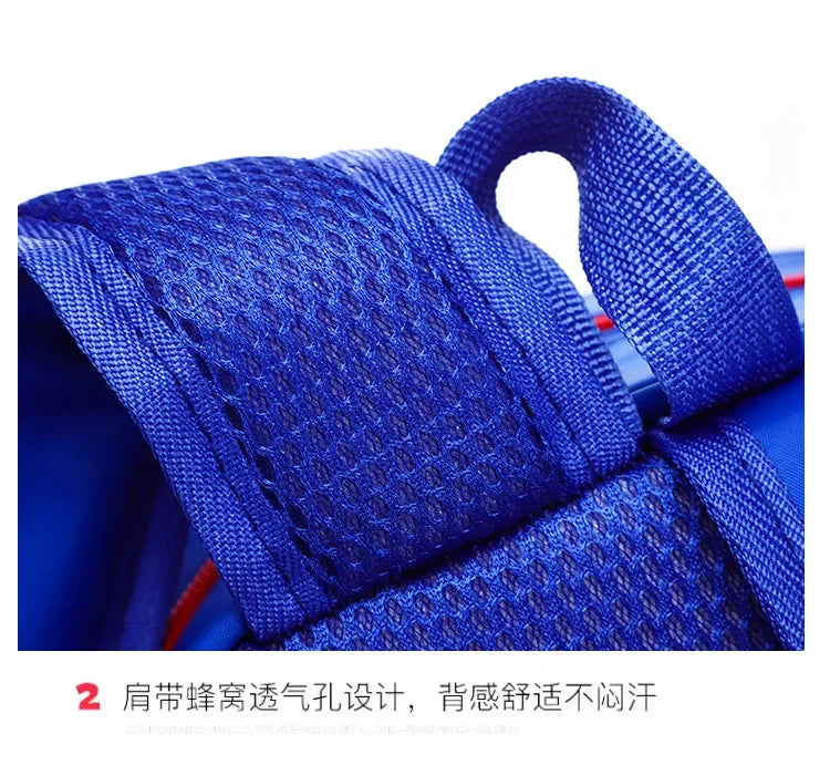 New Children School Bag Boys Girls Spider Man Cartoon Kindergarten Schoolbags Kids Orthopedic Backpacks 4-13 Year - Ohberri