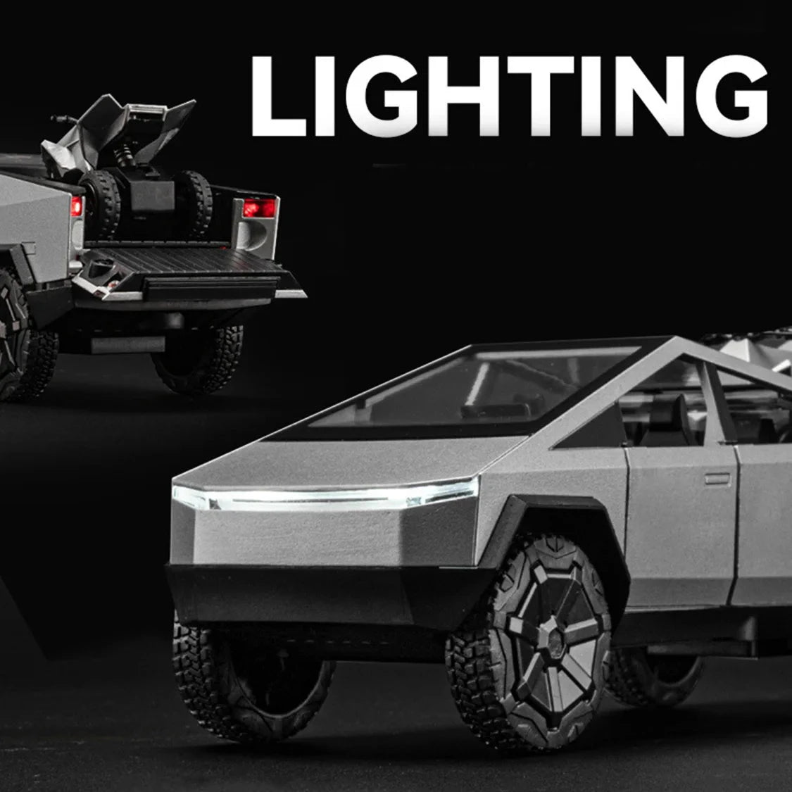 Pickup Truck 1/24Mars Pickup Diecast Metal Model Car, Camper Ohberri