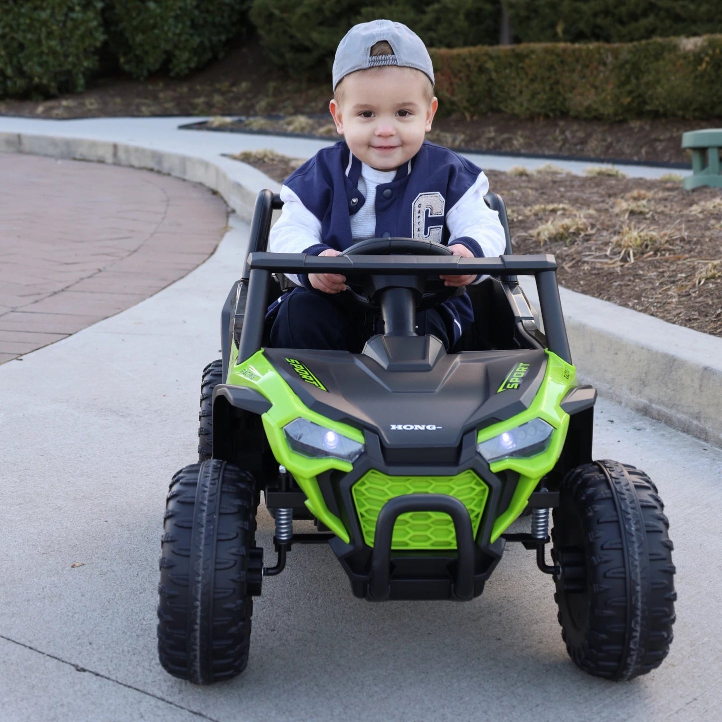 12V Kids UTV Car Electric Ride on Toy Battery ATV Vehicle w/ Remote Control LED Ohberri
