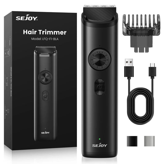Professional Electric Hair Clippers with Lock Portable Men's Cordless Beard Trimmer Ohberri