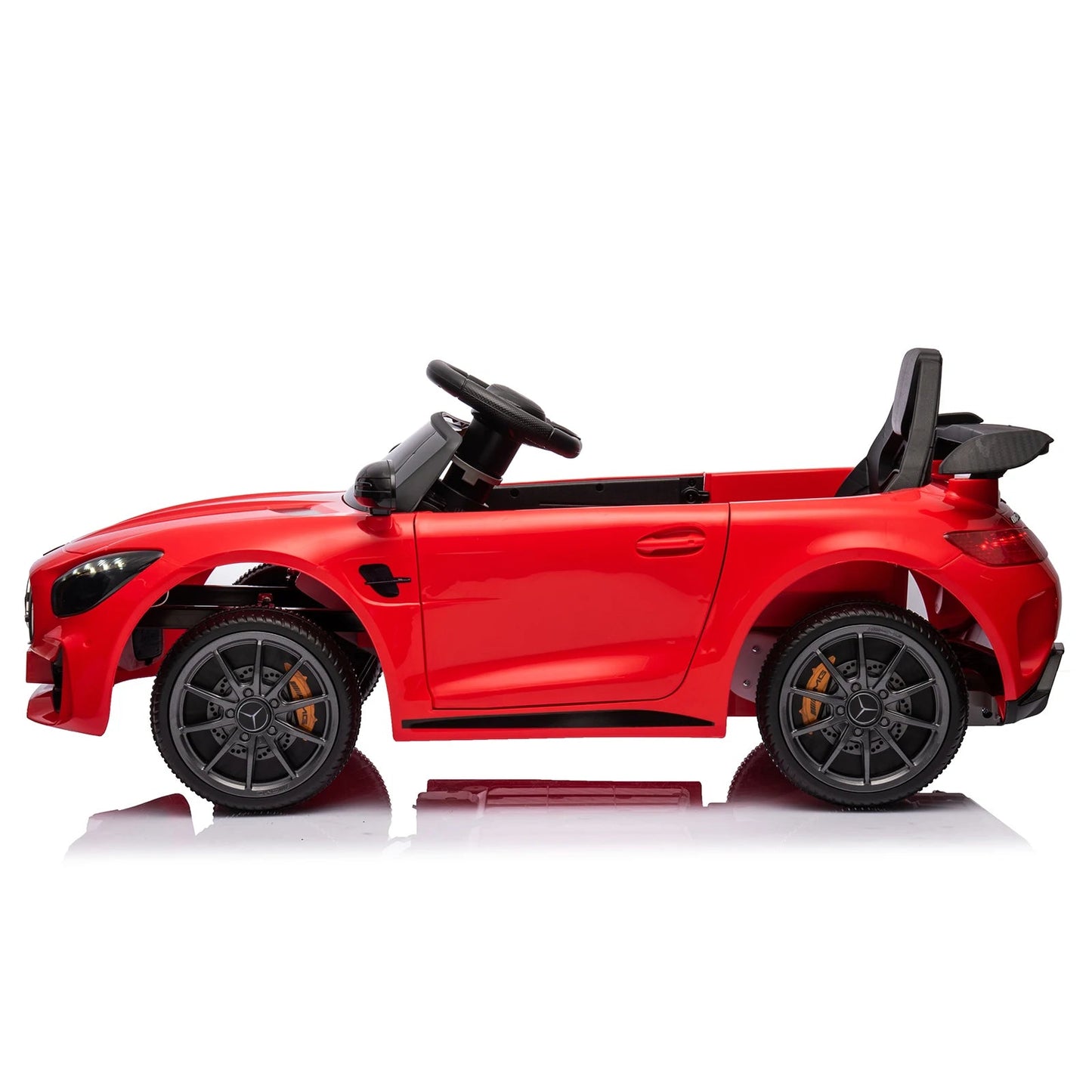 Dual Drive 12V 4.5Ah with 2.4G Remote Control Mercedes-Benz Sports Car Red Ohberri