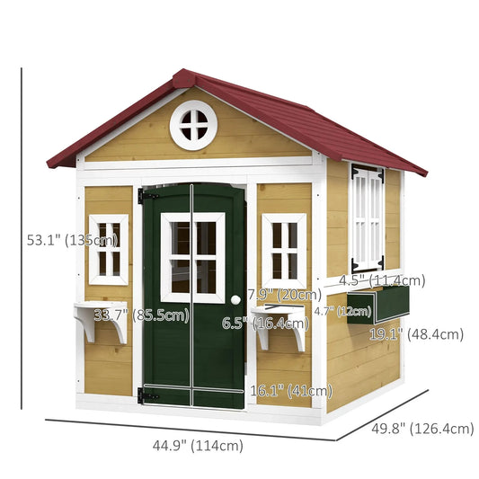 Wooden Playhouse for Kids Ohberri