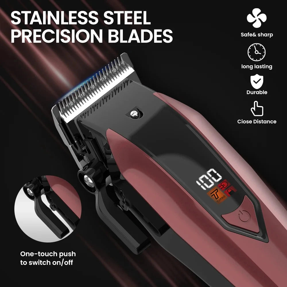 Professional Hair Clippers for Men Trimmers Set Ohberri