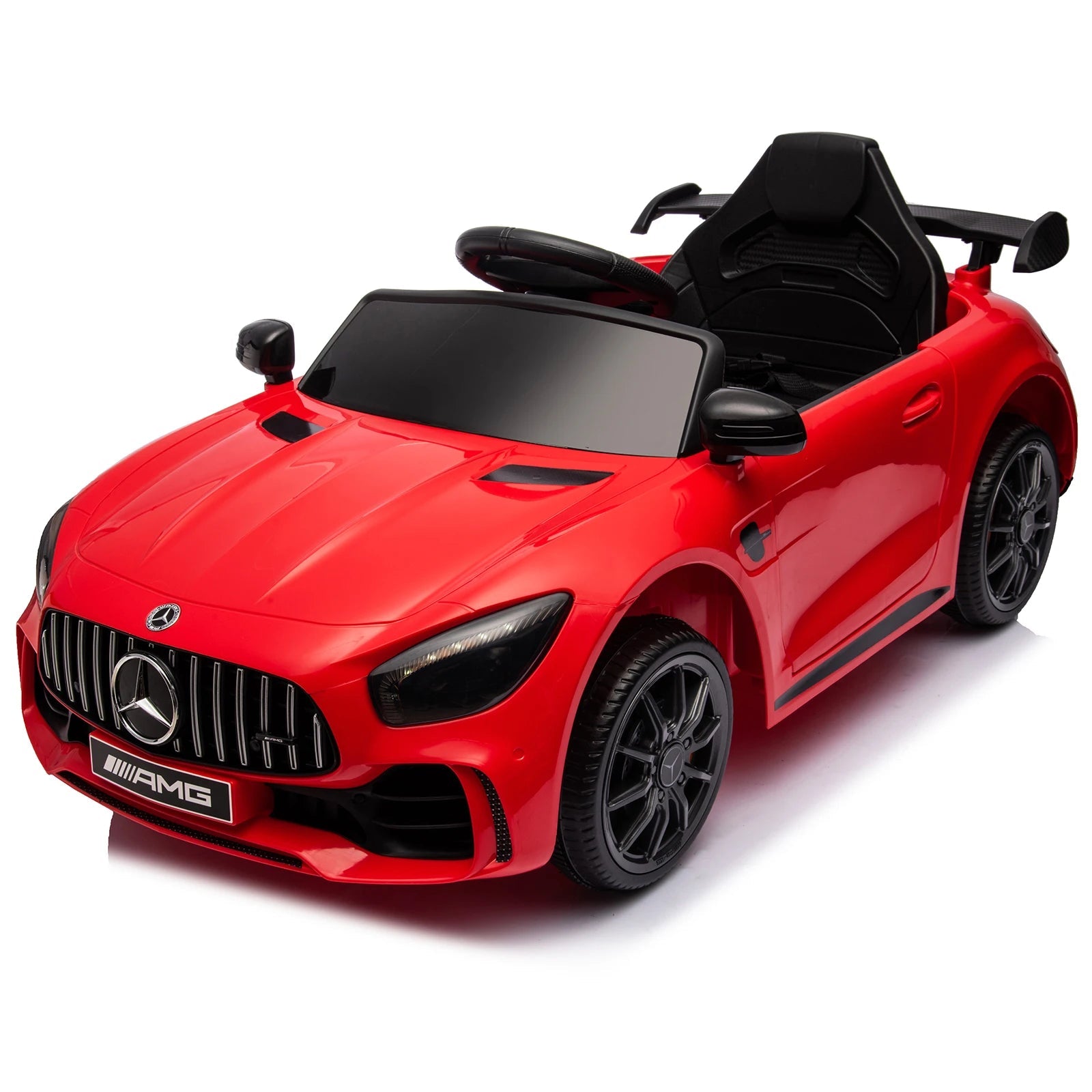 Dual Drive 12V 4.5Ah with 2.4G Remote Control Mercedes-Benz Sports Car Red Ohberri