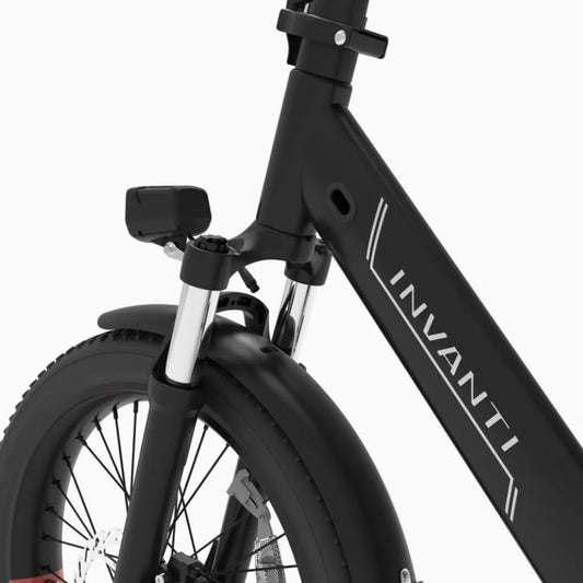 20" Folding Electric Bike 500W Motor 48V 10.4Ah Battery - Ohberri