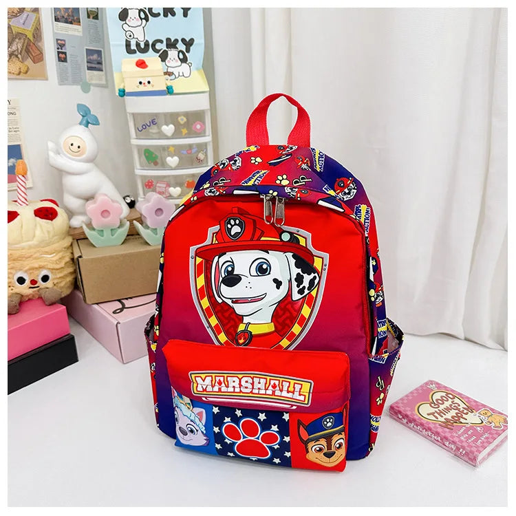 Original PAW Patrol Children School Bag Cute Dogs Fashion Boy Girl Backpack Kids Kindergarten Backpacks Chase Skye Baby Gift - Ohberri