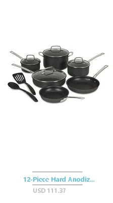 18-Piece Stainless Steel Nonstick Cookware Set Gray Tempered Glass Lids Ohberri