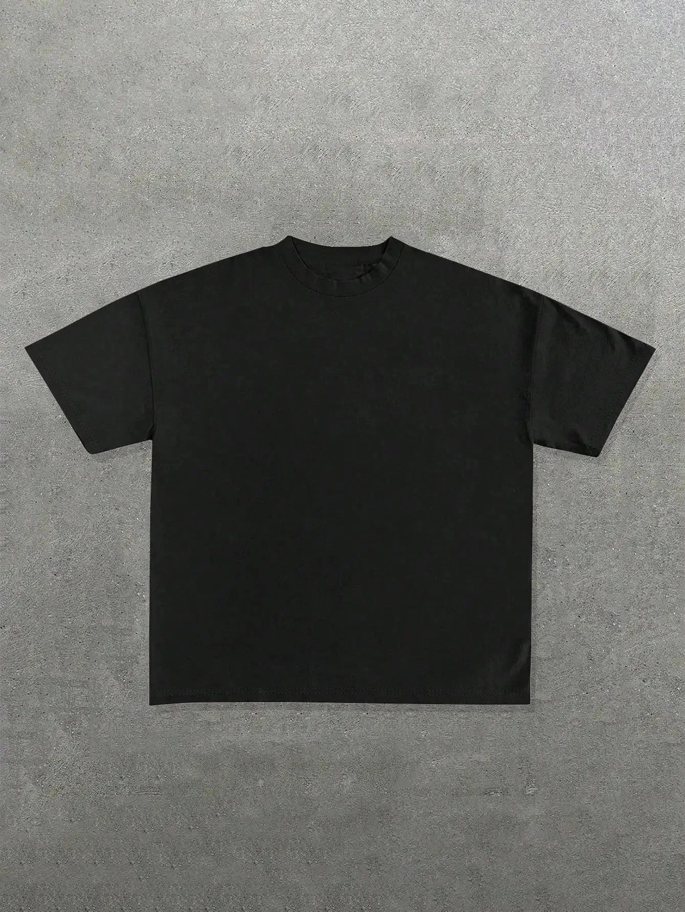 Crew Neck Short Sleeve Casual T-Shirt Ohberri