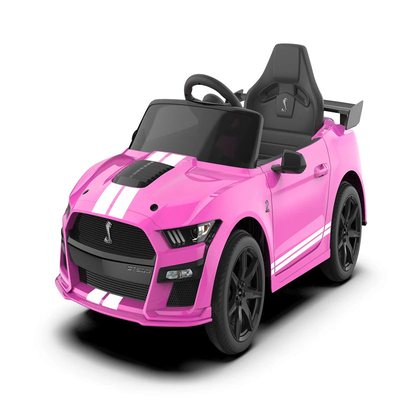Ride On Kids Car With Remote Controls 12V Battery Powered Electric Single Seat Bluetooth - Ohberri