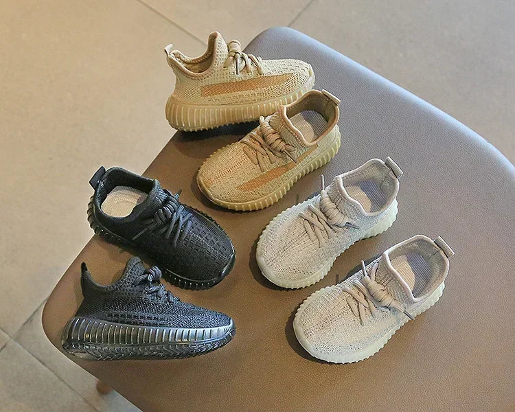 Casual Breathable Soft Bottom Kids Tennis Shoes Ohberri