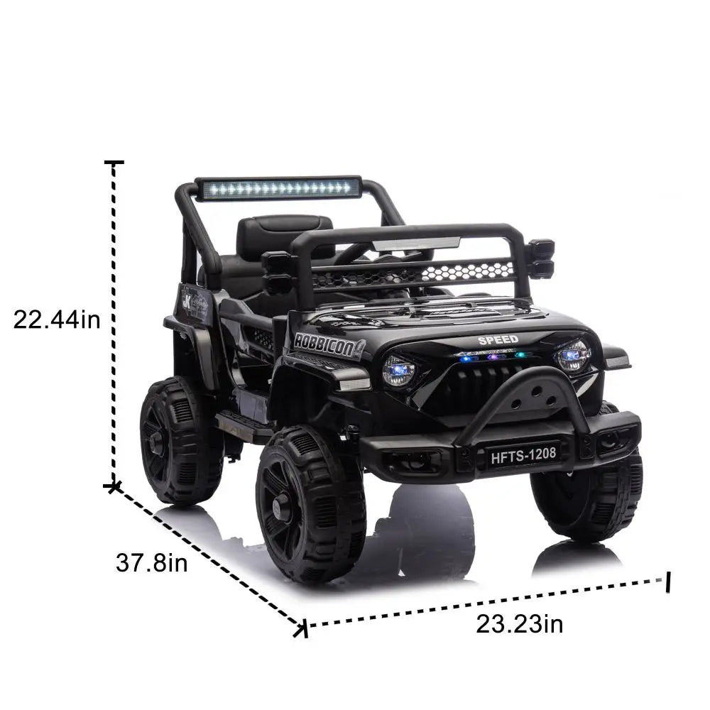 12V Kids Ride On Electric Truck Car W/Parents Control - Ohberri