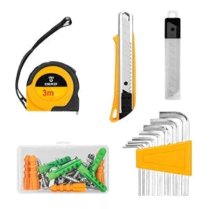 DEKO 126Pcs Power Tool Combo Kits with 8V Cordless Drill,10MM 3/8'' Ohberri