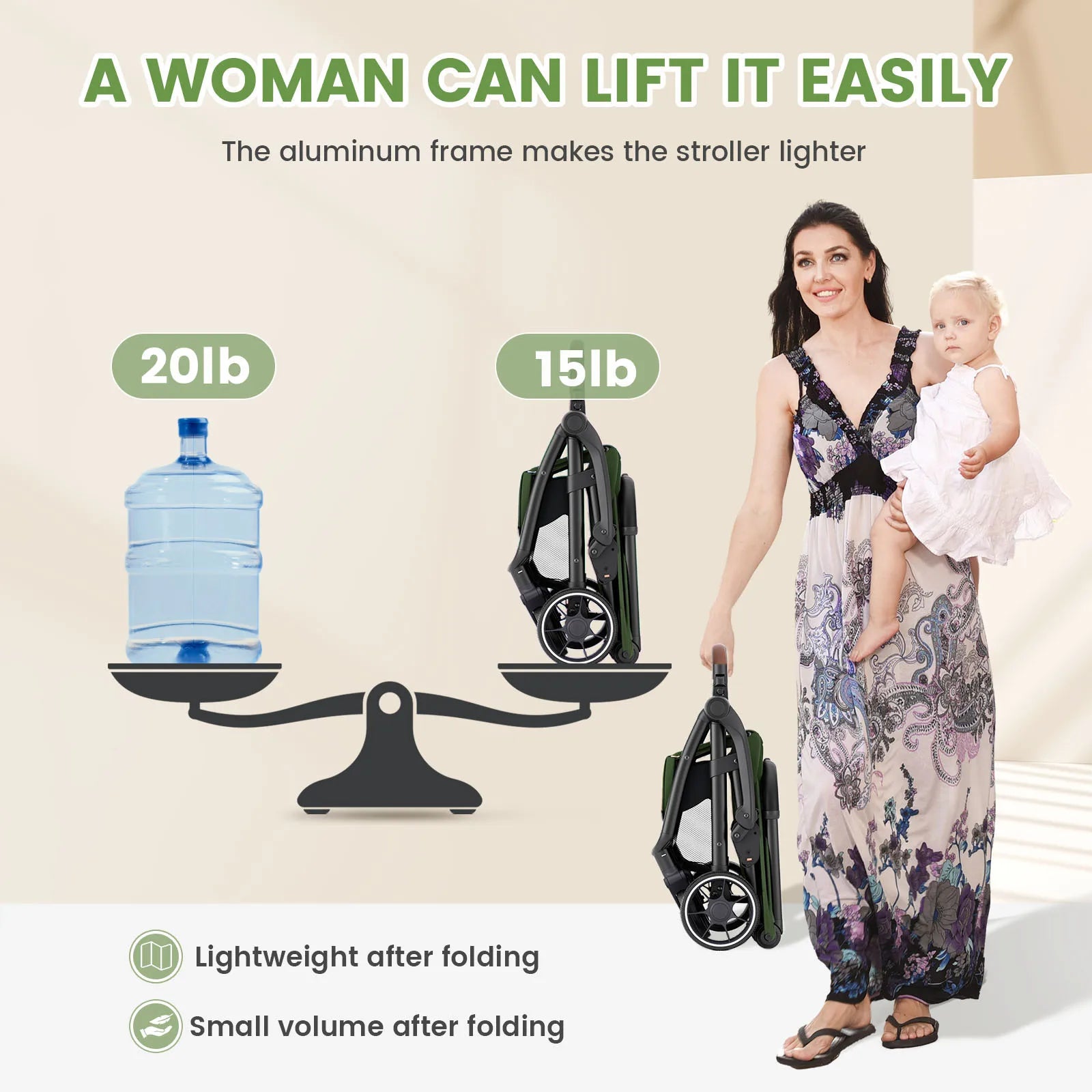 Lightweight stroller - Ohberri