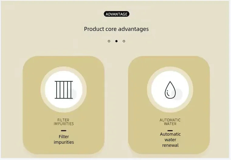 Cat bowl automatic feeder for cats, dogs, pets, water dispensers, integrated cat bowl, cat food basin, dogs, eating, drinking wa Ohberri