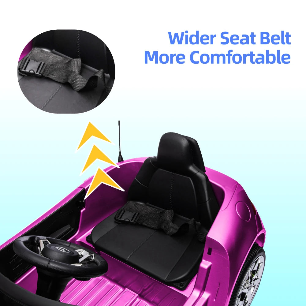 12V Mazda MX-5 Electric Car for Kids with Parent Remote Control, Lights, Music - Ohberri