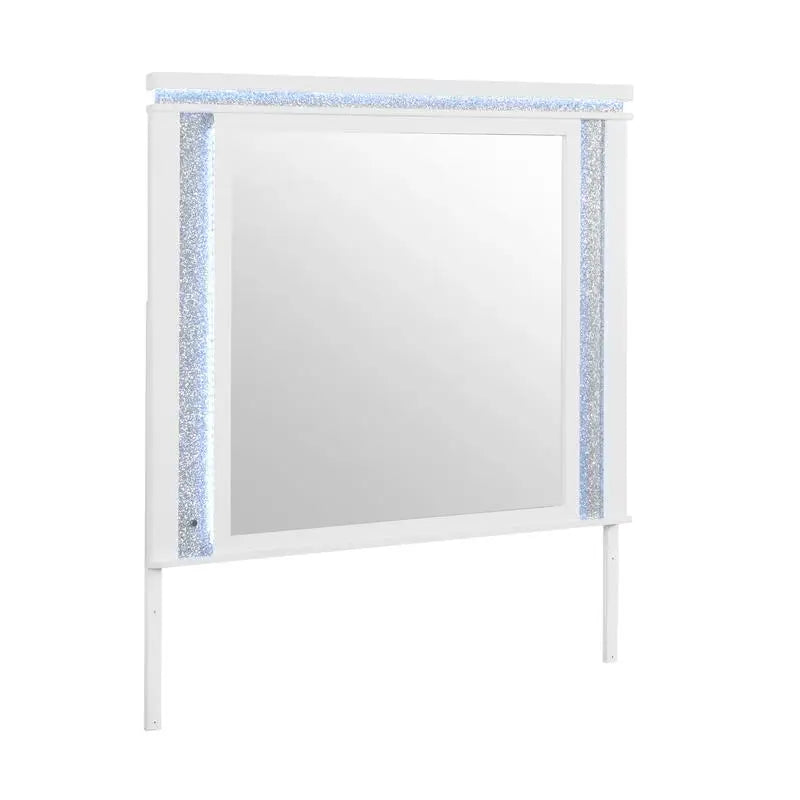 5PC Bedroom Set - White King Bed & Furniture - Ohberri