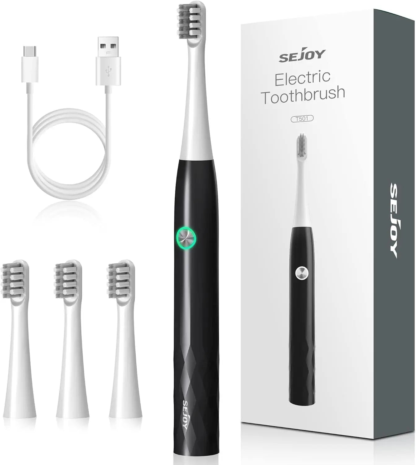 Sonic Rechargeable Ultra Whitening Electric Toothbrush Ohberri